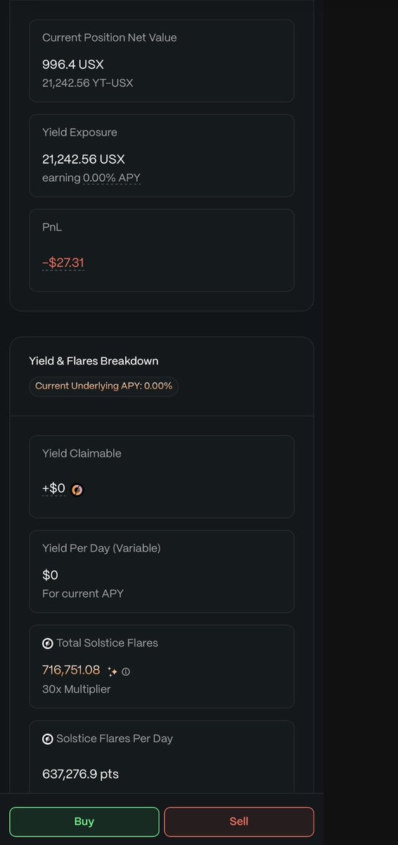 mryoungee's tweet image. Day 1 complete using exponent yt usx to get flares on @solsticefi 
Road to 1m tomorrow