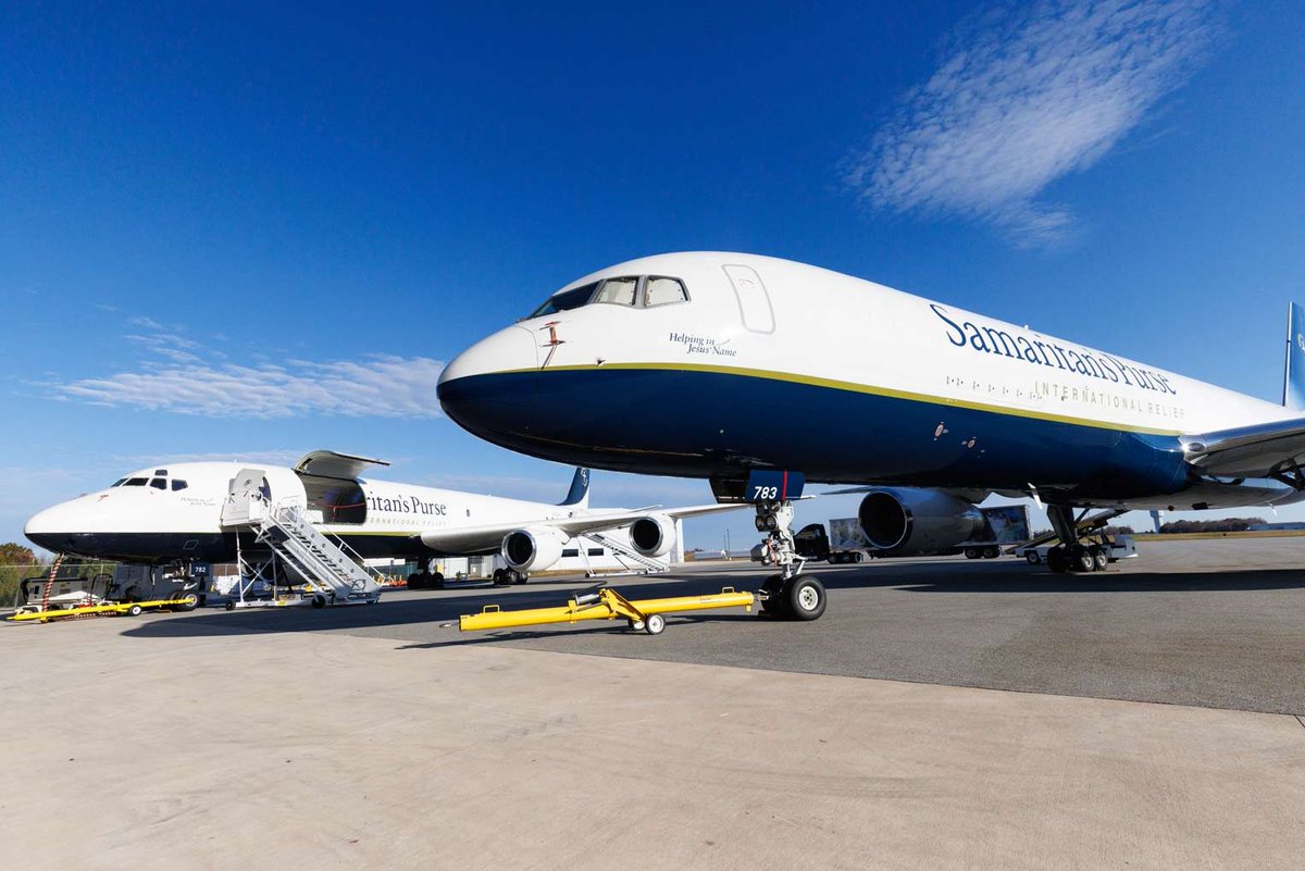 🔴 Samaritan’s Purse has officially bid farewell to its iconic DC-8 in Greensboro, which delivered more than 9 million pounds of relief on 217 global missions, including a rapid deployment to Ecuador after the 2016 earthquake.