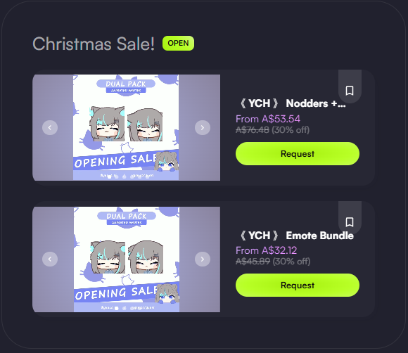 Yuari ⟡ comms open tweet media