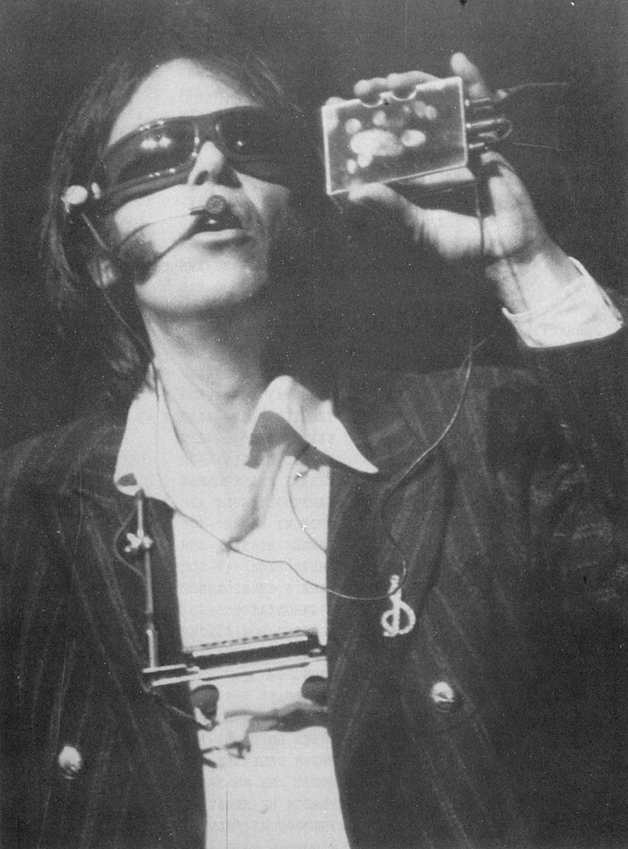 Neil Young (with vocoder) Brendan Byrne Arena | 01 September 1983
©️ J. Staufenberger