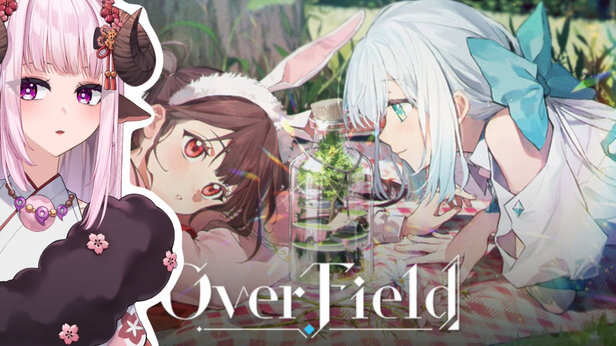 Going to be enjoying this adorable and cute little cozy free to play game <a href="/OverField_EN/">OverField</a> come join us live over on Twitch and youtube!❣️