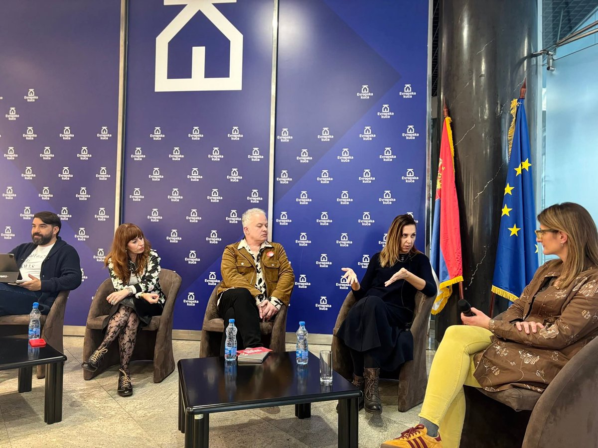 cc4wbs's tweet photo. 🌟 Inspiring gathering at Evropska Kuća, Belgrade! 🌟

 CC4WBs project results &amp; new opportunities.

A heartfelt thank you to our grantees who shared  their insights! @AICS_Tirana @UNESCOEU @UNESCOVenice @eu_enlargement_ @eusrbija https://t.co/2q27W5t1PX