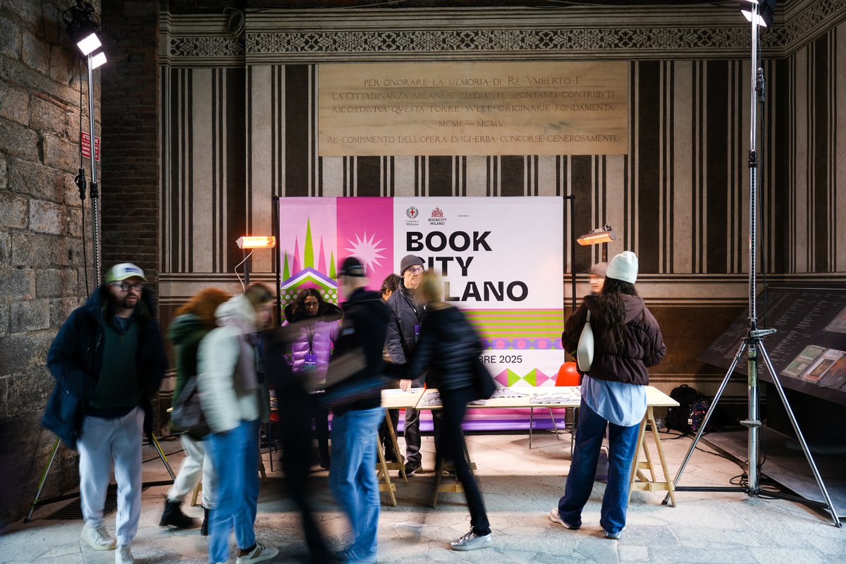 BOOKCITYMILANO's tweet photo. La quattordicesima edizione di BookCity Milano si è conclusa ❤️
Ci vediamo alla prossima edizione! ✨
#BCM25 #Ilpoteredelleidee #Leideedelpotere https://t.co/jKzOh1IxHr