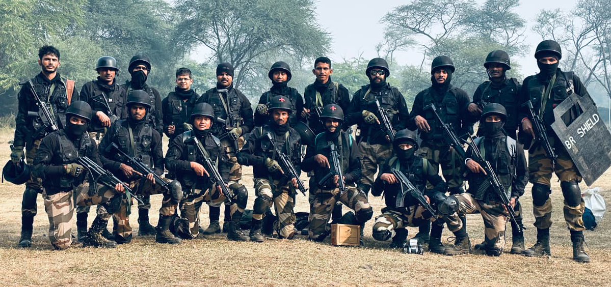 CISFHQrs's tweet image. CISF Shines in Agnipariksha XI – 2025 held at NSG Manesar

The Central Industrial Security Force (CISF) has delivered an exceptional performance in Agnipariksha XI – 2025, securing 4th position among 25 State Police Forces and CAPFs nationwide. 

The Force has also acheived…