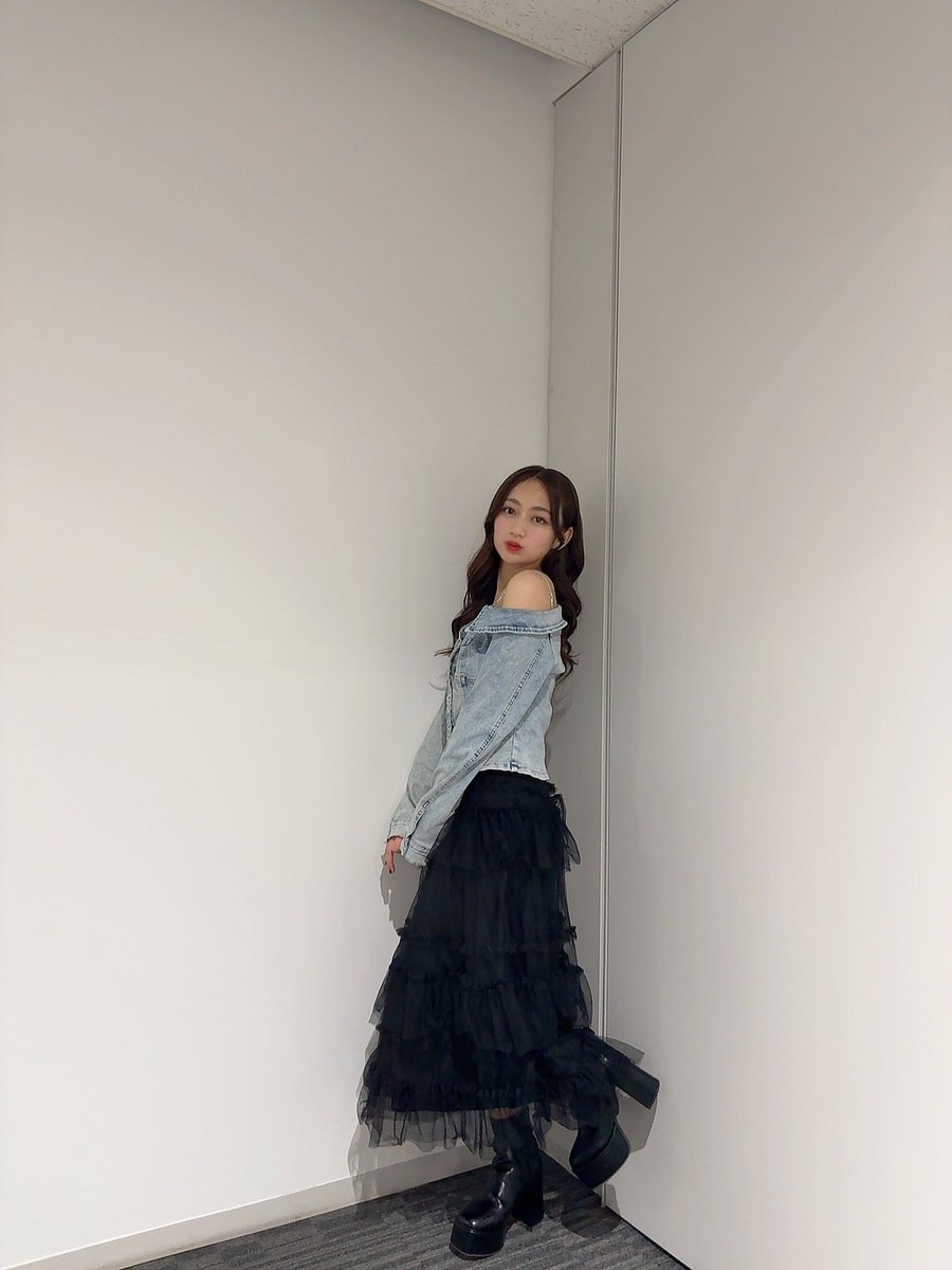 最後のチェキ会ありがとうぉー！！ 最後は私らしく明朝体の月城咲舞