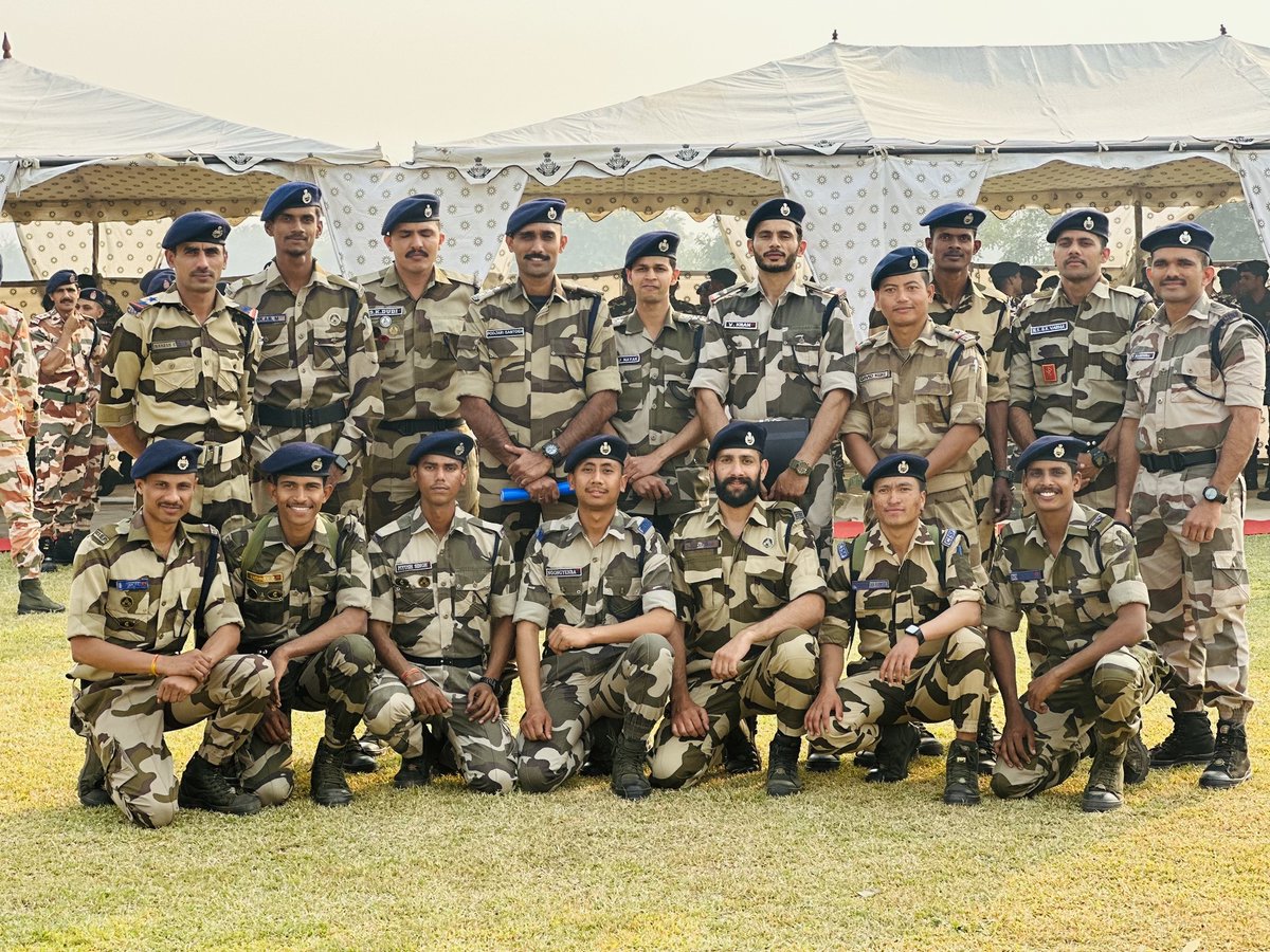 CISFHQrs's tweet image. CISF Shines in Agnipariksha XI – 2025 held at NSG Manesar

The Central Industrial Security Force (CISF) has delivered an exceptional performance in Agnipariksha XI – 2025, securing 4th position among 25 State Police Forces and CAPFs nationwide. 

The Force has also acheived…