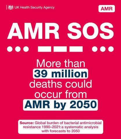 IPTeamMBHT1's tweet photo. #WAAW2025 Antimicrobial Resistance is a GLOBAL health emergency 🚨 We need to all unite and work collaboratively to reduce the risks to patients and the public. https://t.co/KeSoDJ3sVJ