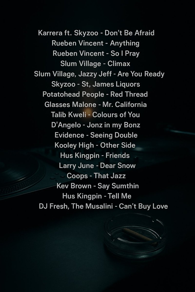 New hip hop mix is live, a mixture of old and new. Go check it out 

youtu.be/216pq0JZAIs?fe…