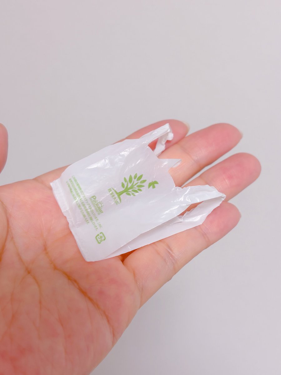 これはたぶんわたしが人生で1番大切にするビニール袋