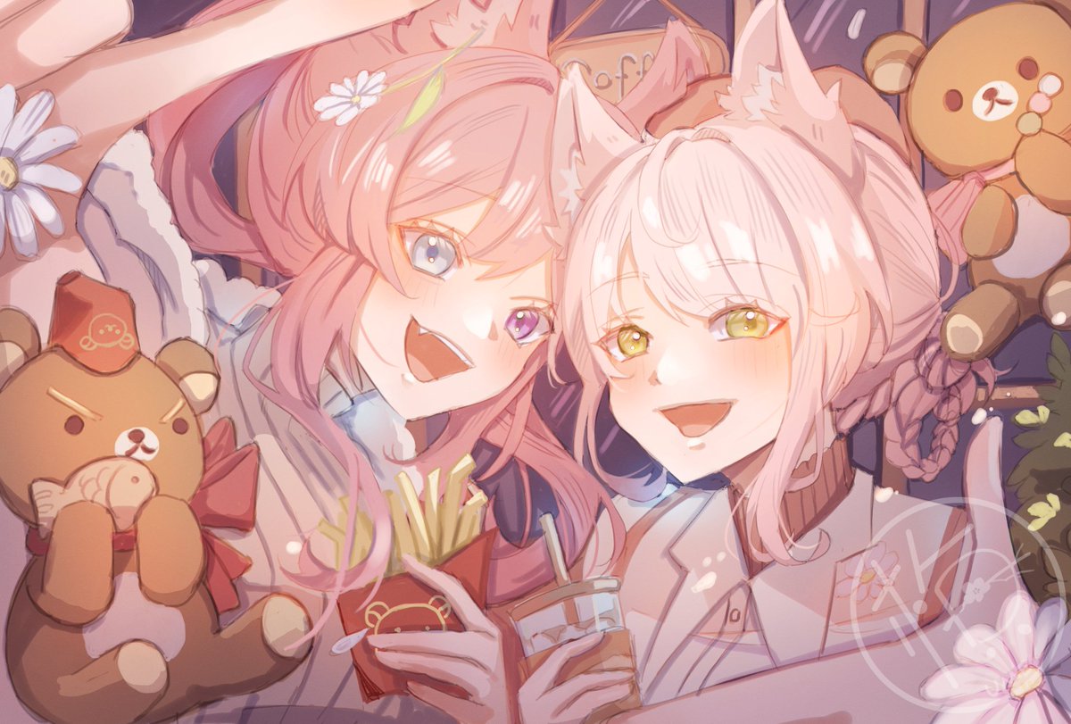 【委託分享／請勿拿圖】感謝　匿名好心人的　委託<a href="/smallwolf7223/">閻小狼</a>　主播的雙人驚喜包　！希望收到禮物開心！ 歡迎委託詢問！　#擴散感謝 #繪畫委託