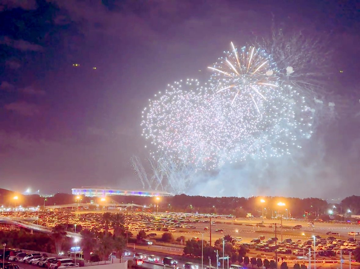 コストコからキンプリ花火見た。