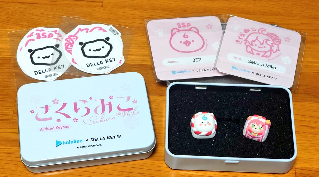 hololive ホロライブ さくらみこ & 35P キーキャップセット