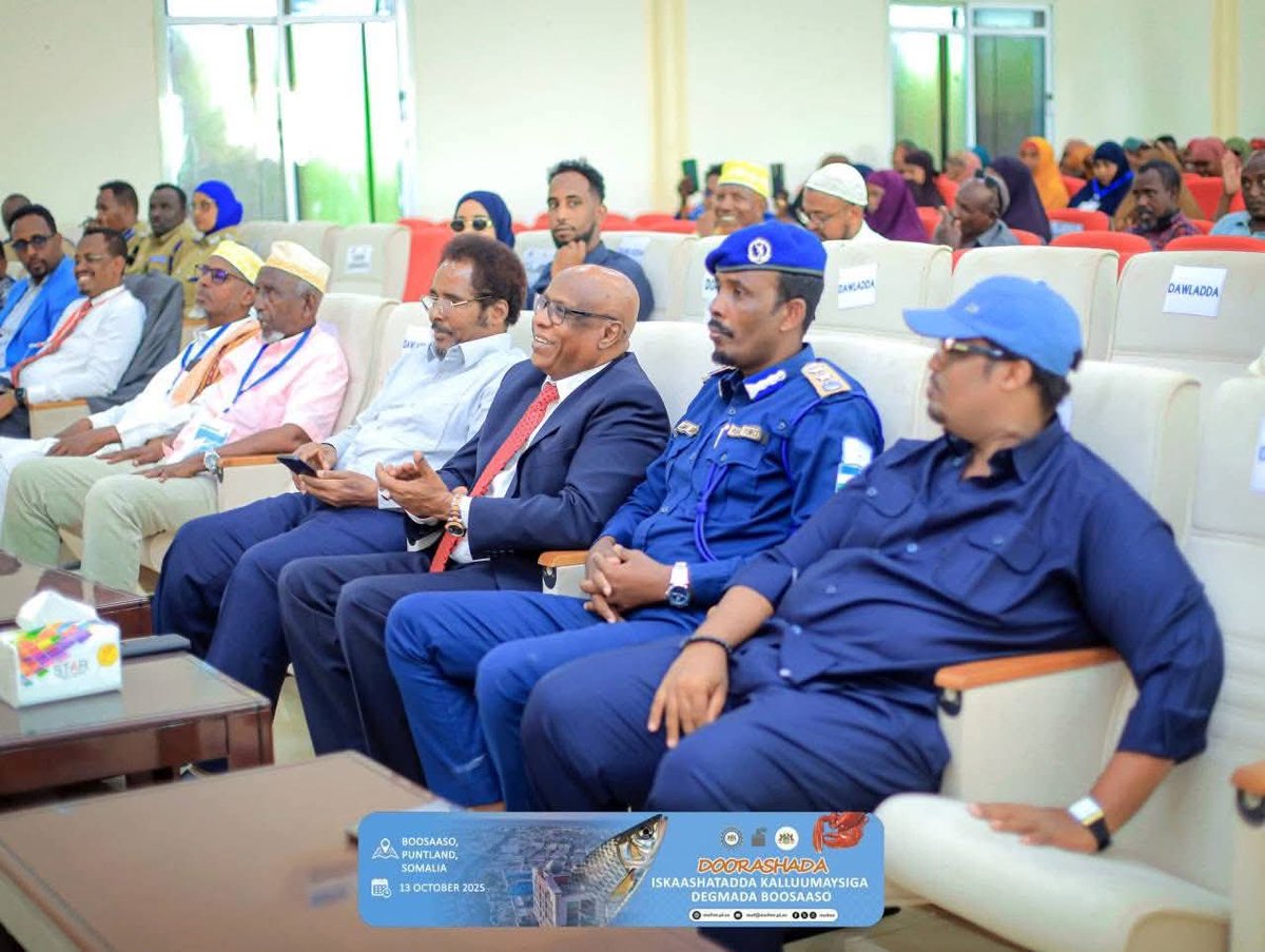 Wasiiru-dowlaha Wasaaradda Kalluumaysiga iyo Khayraadka Badda DPL, Siciid Maxamed Raage ayaa si rasmi ah u furay doorashada iskaashatada kalluumaysiga ee degmada Boosaaso. Doorashada ayaa ku dhacaysa nidaamka qof iyo cod ayaa lagu dooranayaa guddoomiye &amp; g/ ku-xigeenka cusub.