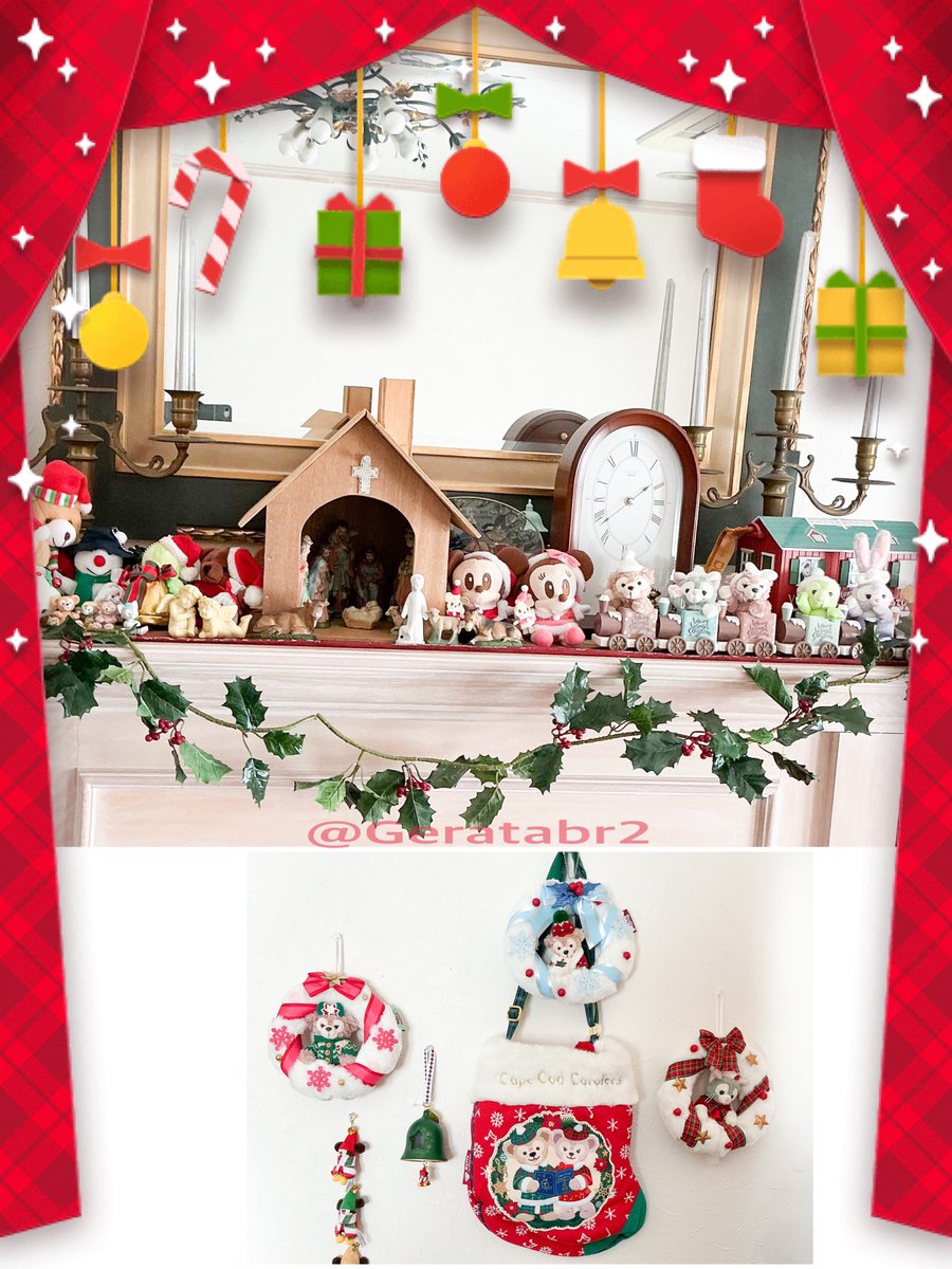 よろしければ暖炉の上と壁面もご覧下さい😊︎💕︎︎💕︎