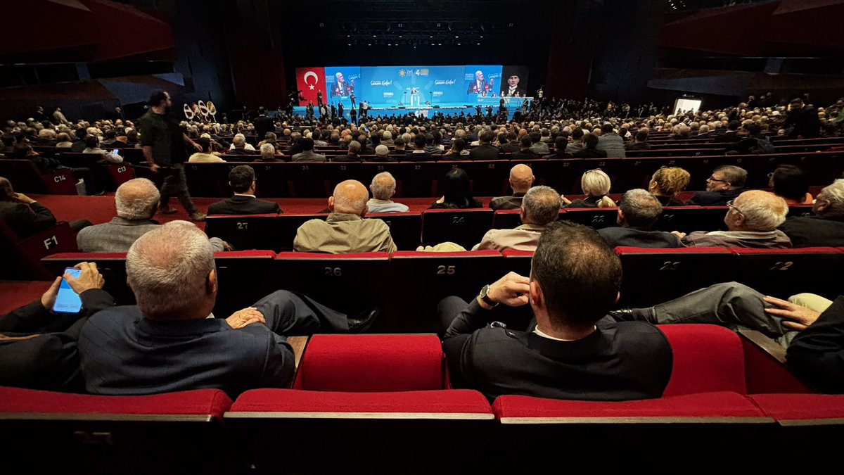 ☀️İYİ Parti’mizin 4. Olağan İstanbul Kongresi, 
Sayın Genel Başkanımız Müsavat Dervişoğlu önderliğinde olağanüstü bir katılımla gerçekleştiriliyor. 

Hep Beraber, 
Sonuna Kadar!
Toyumuz şen olsun!
