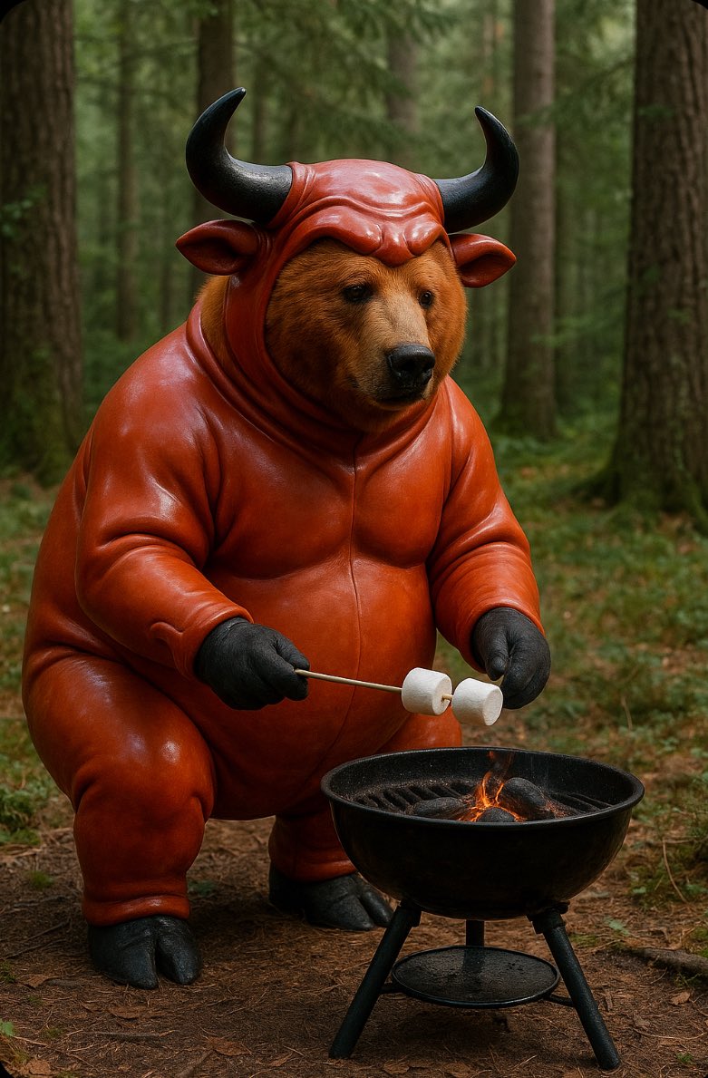 Gerade vorher im Wald