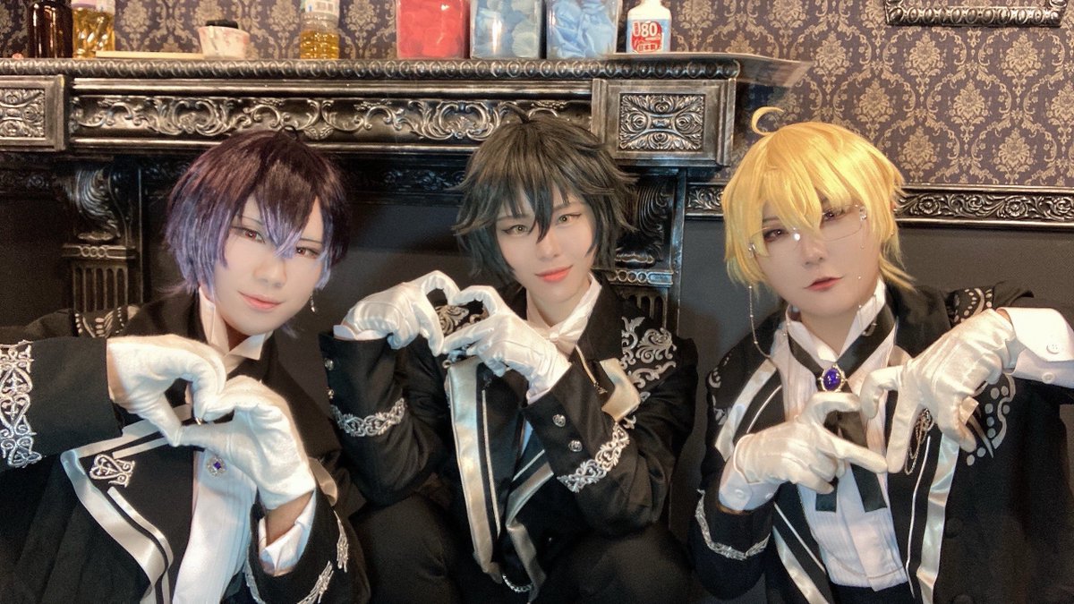 __Alice_0x0's tweet photo. Ep10併せして来たぞ〜！
念願のｵﾌﾞｽｷｭｱﾘ〜！！！！！！！
集まったの本当嬉しい(*´ `*)

エド▶︎椿@tsubaki_blue 
ライカ▶︎ちがや@cgytdb https://t.co/dx5GLveMyk