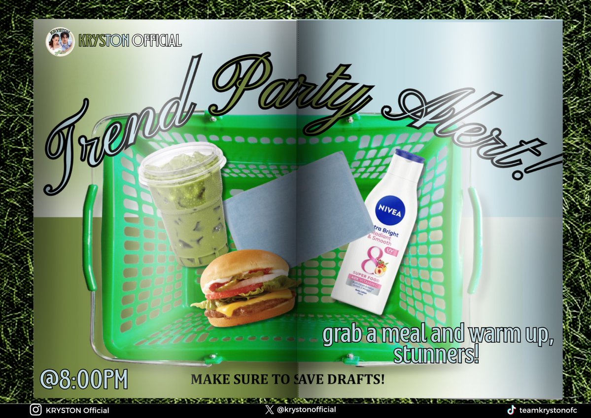 krystontrends's tweet image. 𝐓𝐑𝐄𝐍𝐃𝐈𝐍𝐆 𝐏𝐀𝐑𝐓𝐘 𝐀𝐋𝐄𝐑𝐓! 

🗓️: November 16, 2025 
⏰: 8:00 pm

Check the GDM for the official tagline. Save drafts as early as now, Stunners! 

#KrystalMejes | #AntonVinzon | #KRYSTON