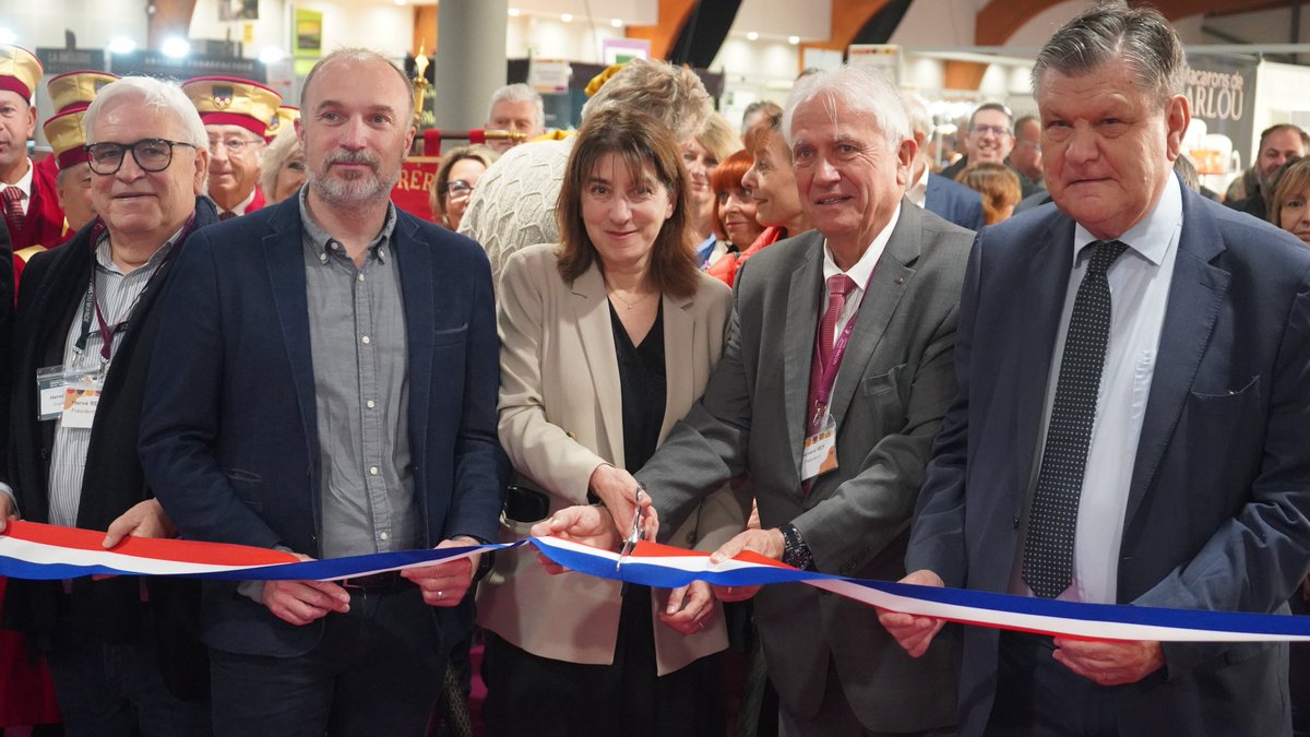 Image de Préfet de Saône-et-Loire - #Gastronomie | Pour la 19ᵉ édition du Marché des Plaisirs Gourmands, Agnès CHAVANON a inauguré l’évé