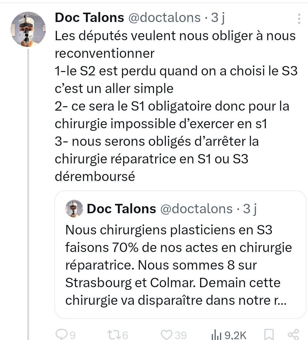 DrGroquik's tweet image. La chirurgie en S1 est parfaitement possible, ça s&apos;appelle l&apos;hôpital public
sauf que c&apos;est effectivement payé que de 3000 à 9000€ grand max, pas facile quand ce genre de chiffre c&apos;est le salaire habituel de son majordome...