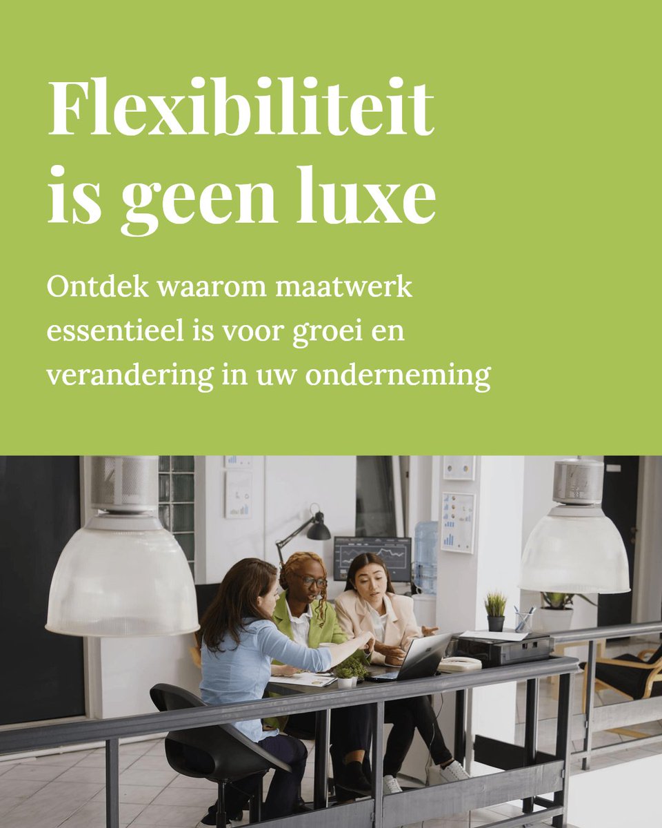 leaambaum's tweet image. Flexibiliteit in personeelsoplossingen is geen luxe, maar een noodzaak voor MKB-ondernemingen. Maatwerk helpt organisaties soepel reageren op groei, krimp of herstructurering. h3group.nl #outplacement #Reintegratie #wetpoortwachter #H3Group #UWV