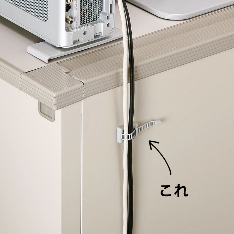 sanwadirect's tweet image. 地味すぎるんですが、『マグネット付きケーブルタイ』おすすめです。