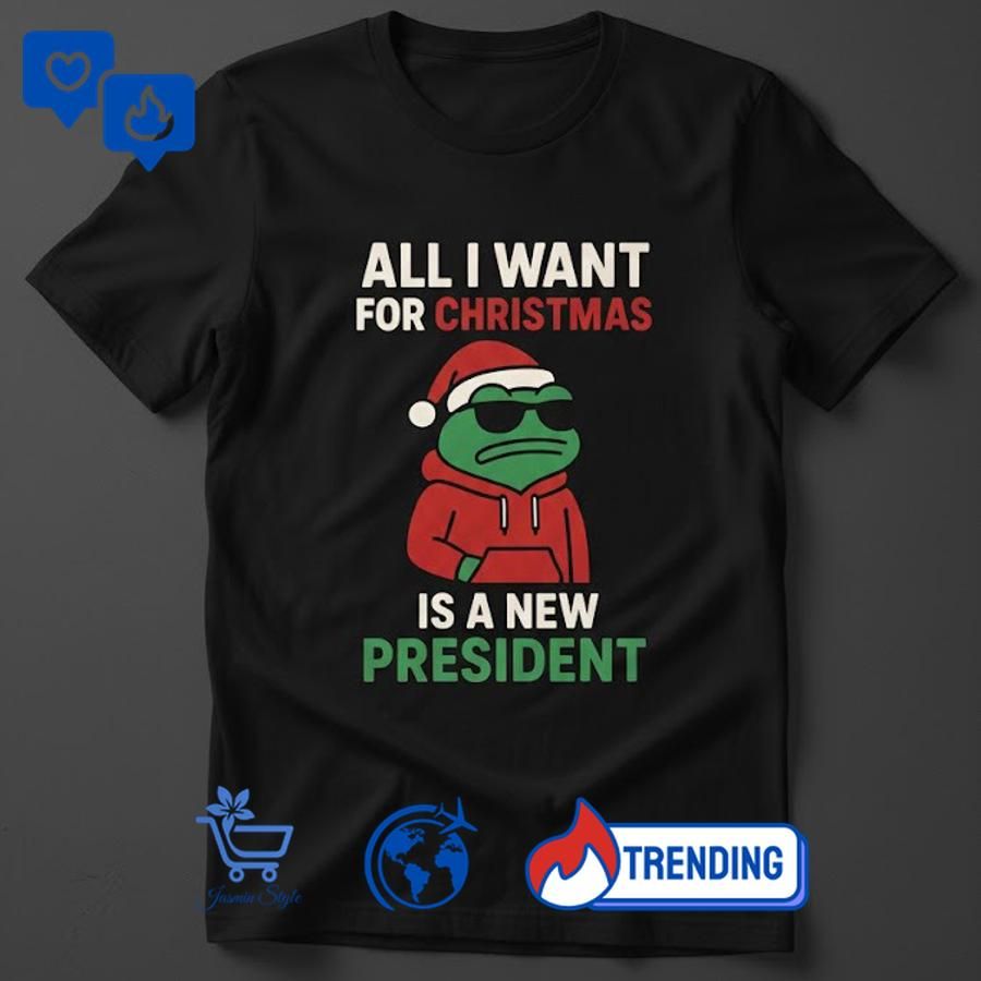 JasminStyle107's tweet image. All I Want For Christmas is A New President Frog Shirt
Looking for a fun holiday statement? The &quot;All I Want For Christmas is a New President&quot; frog shirt is here! #ChristmasHumor #FrogFashion
👉jasminstyle.com/product/all-i-…