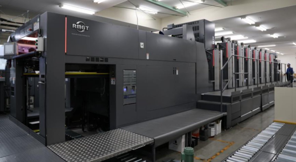 #Print News: Hoshiyu Corporation, Japan, is a long-established innovator in packaging and a valued customer of RMGT. A key element of producing high-value packaging is the RMGT 1060LX-7+CC+LED-UV B1-size offset press. More here on LinkedIn: bit.ly/478g0aW