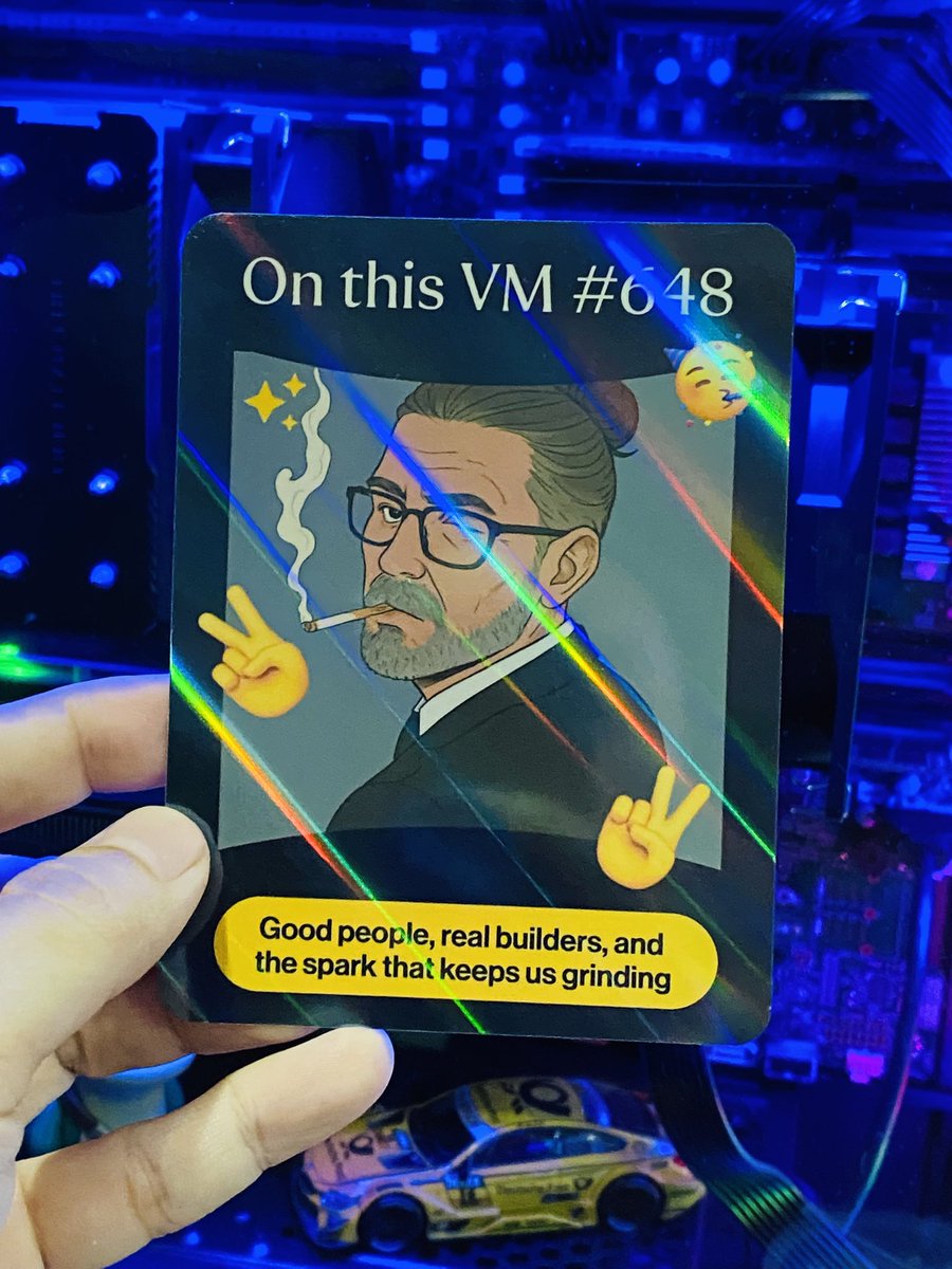 U40Crypto's tweet image. Got my VM #648 OG Card from @BuildOnViction today.
The card is dope, but what hits harder is the feeling of being remembered as an OG still building in the @VictionEco @VictionVN 
Not loud — just a quiet flex. ✌️🔥
Thank you so much.