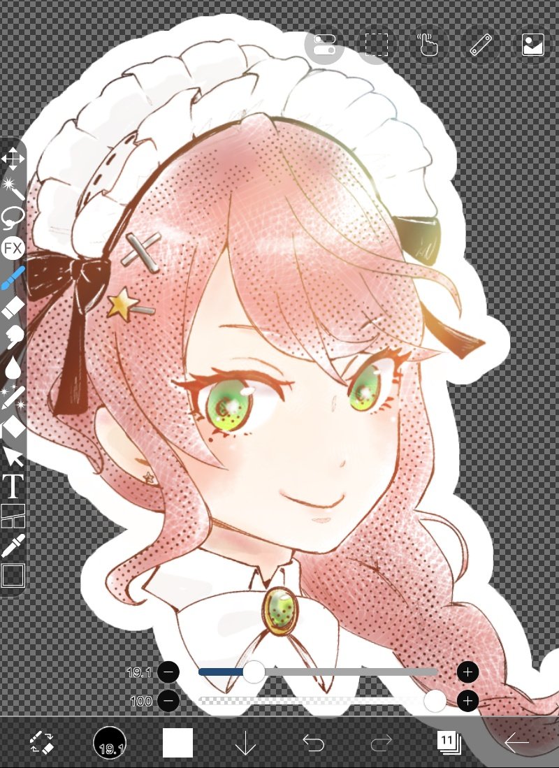 4mei_e's tweet image. らくがきに軽く着色したーーーカワイイー(о´∀`о)