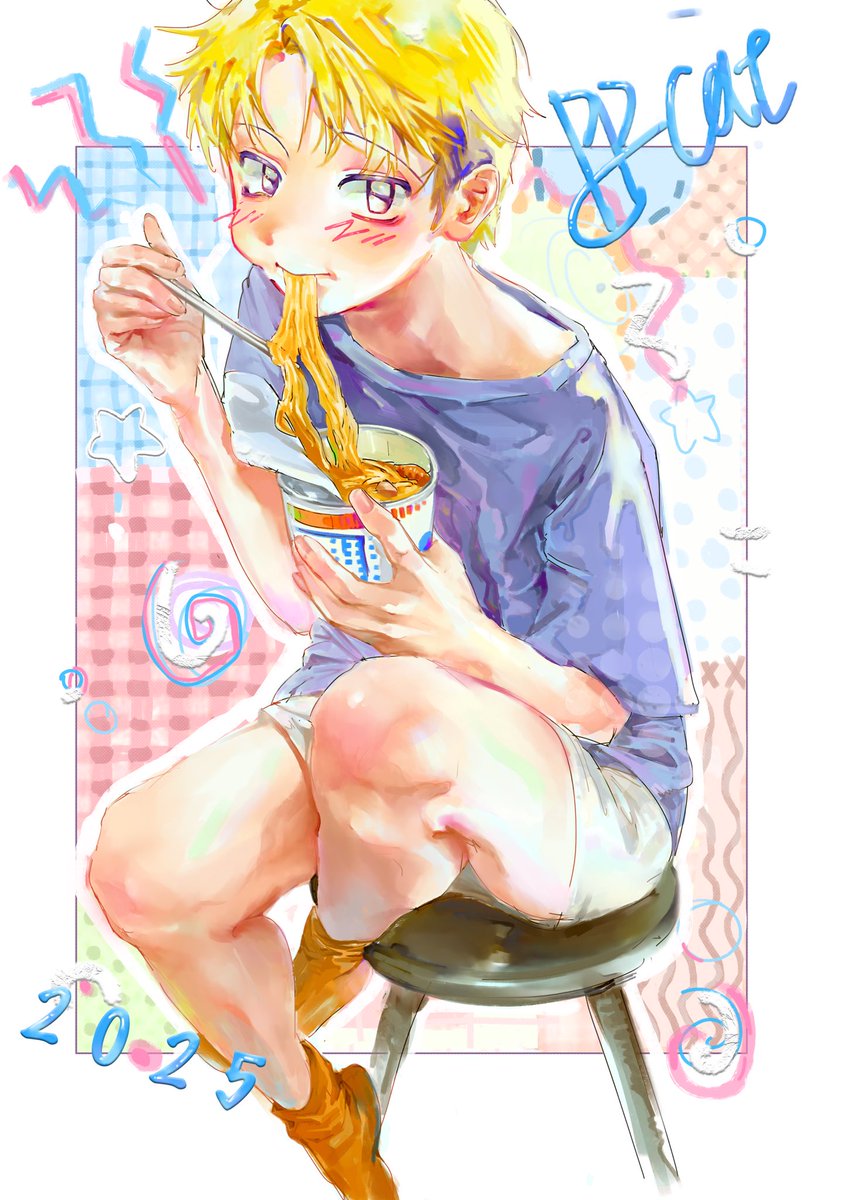 mingribei's tweet image. ＼(^ w ^ ) ／　
#OC #イラスト #今月描いた絵を晒そう #illustration