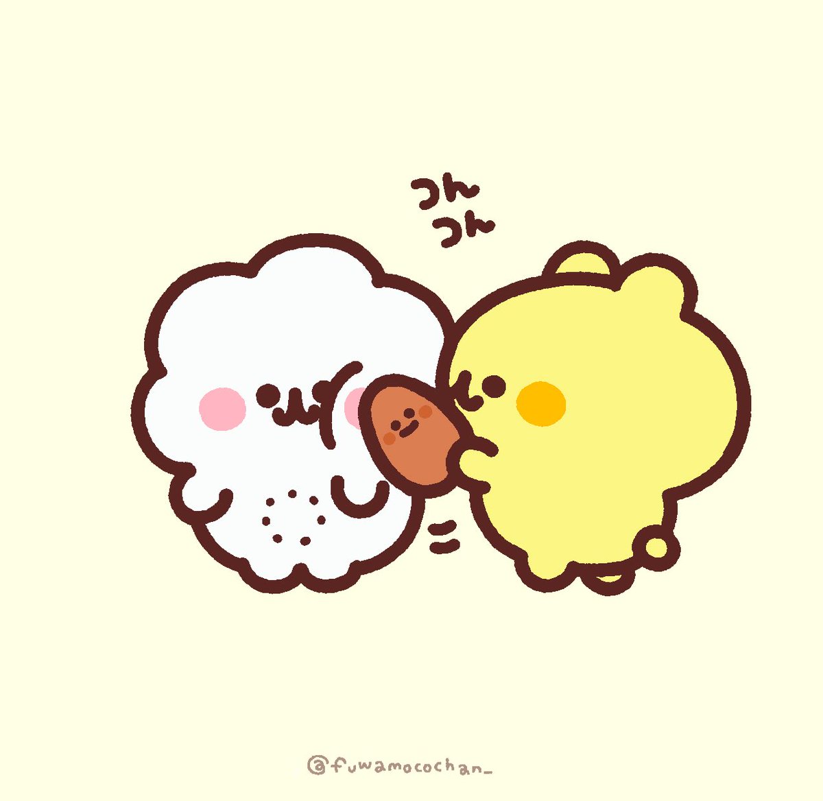 ⋱ つんつん🥜 ⋰

#ふわもこちゃん #ゆるいイラスト