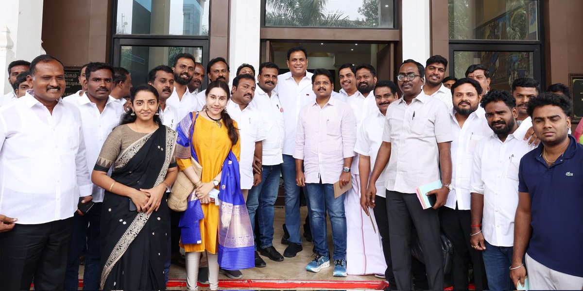 I am truly proud and honored to work with a wonderful person like our honorable minister for industries Thiru <a href="/TRBRajaa/">Dr. T R B Rajaa</a> anna. His emphasis on women’s empowerment, equality and unity has always inspired me. You will always be our role model, anna 🙏🙏🙏

<a href="/DMKITwing/">DMK IT WING</a> <a href="/arivalayam/">DMK</a>