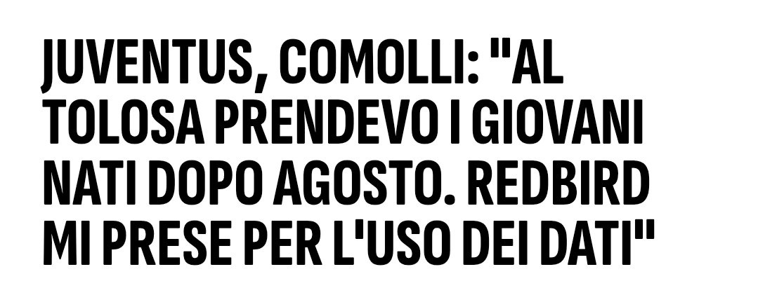 tatanka_h's tweet image. Visionario. Alla Juve prenderà solo giocatori coi nonni divorziati