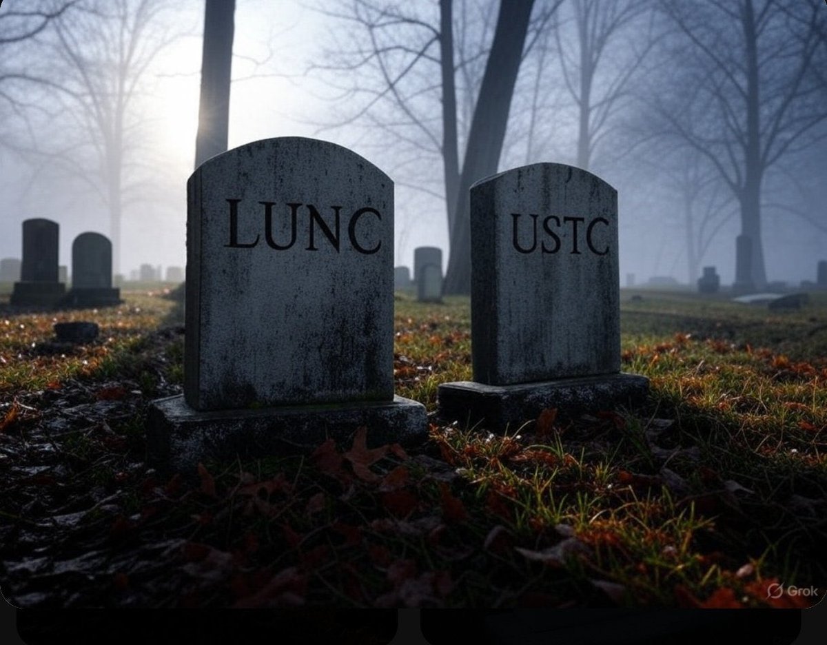 #lunc ve #ustc gibi zamanının çok ötesindeki teknoloji, kendilerine doğrulayıcı diyen bu p…. tarafından çöpe döndü.
Durum ya cehaletten ya da ihanetten kaynaklanıyor!
Kimse bunu hacim ve #btc tükenmesiyle açıklamaya çalışmamalıdır. #btc 25.000$ iken, #lunc 0,0002'ydi.

#luna