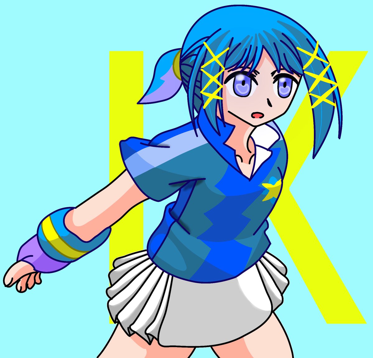 ドラクエやレジェンズZAがひと段落ついたので久々にファンアートです