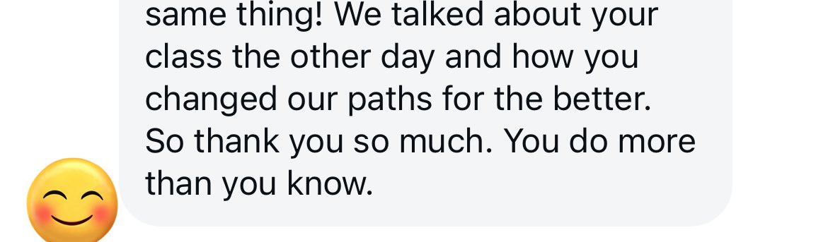 helloshanwolf's tweet image. A former student messaged me about a conversation he had with another former student and I— 🥲🥹