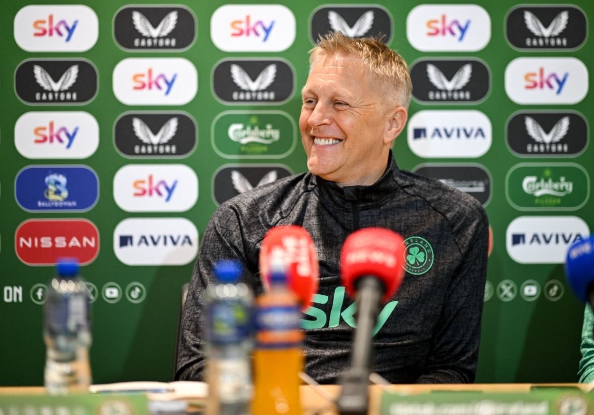 Beat Portugal and Hungary to reach the playoffs. 
With this beautiful man in charge, never in doubt.
Enjoy him while it last Ireland ❤️