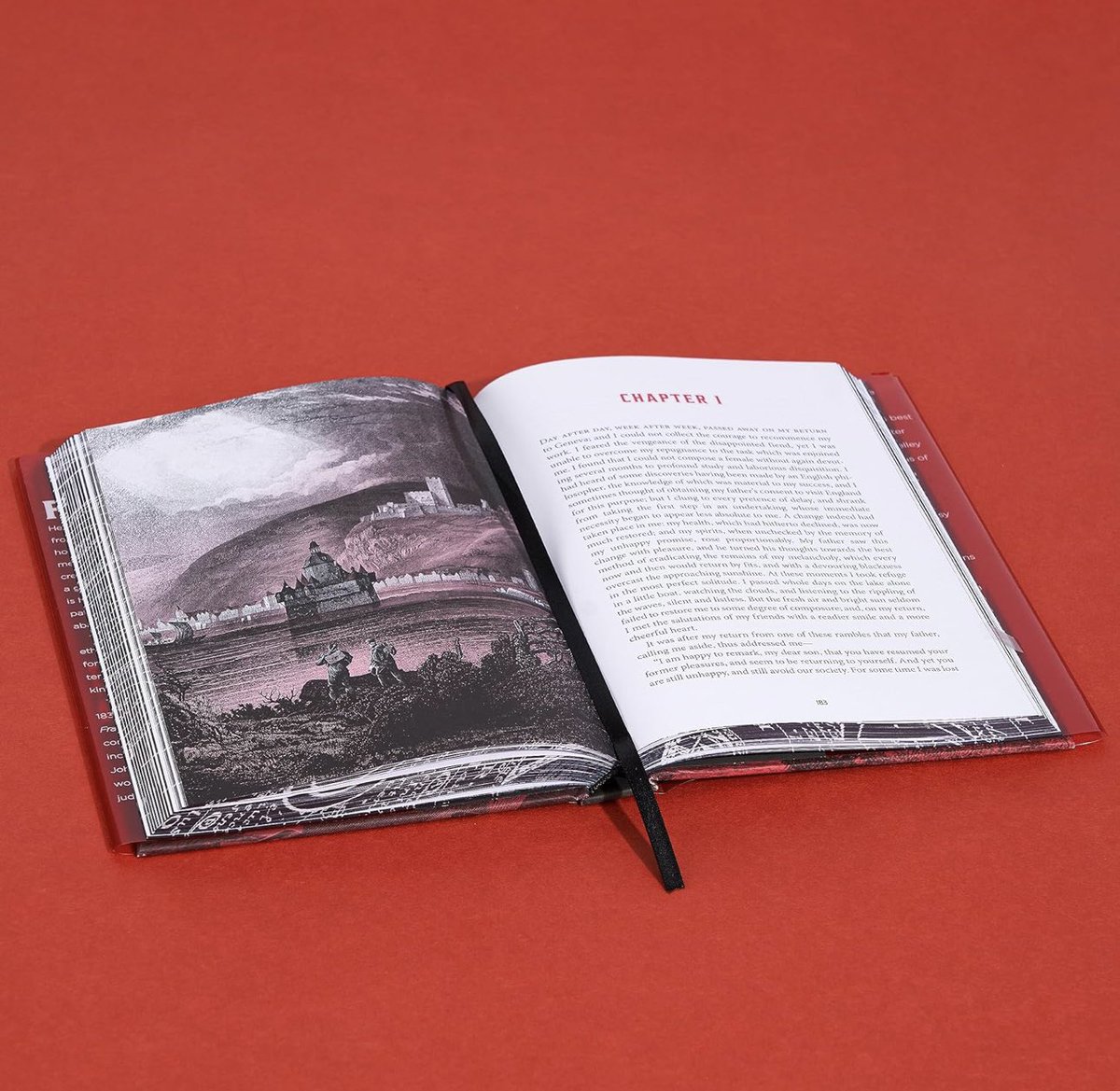 relinquishedrse's tweet image. I’ve never needed 2 copies of the same book..until I saw this edition of Frankenstein. It has a removable acetate cover, beautiful illustrations and gilded page edges. 
An absolute work of art ❤️