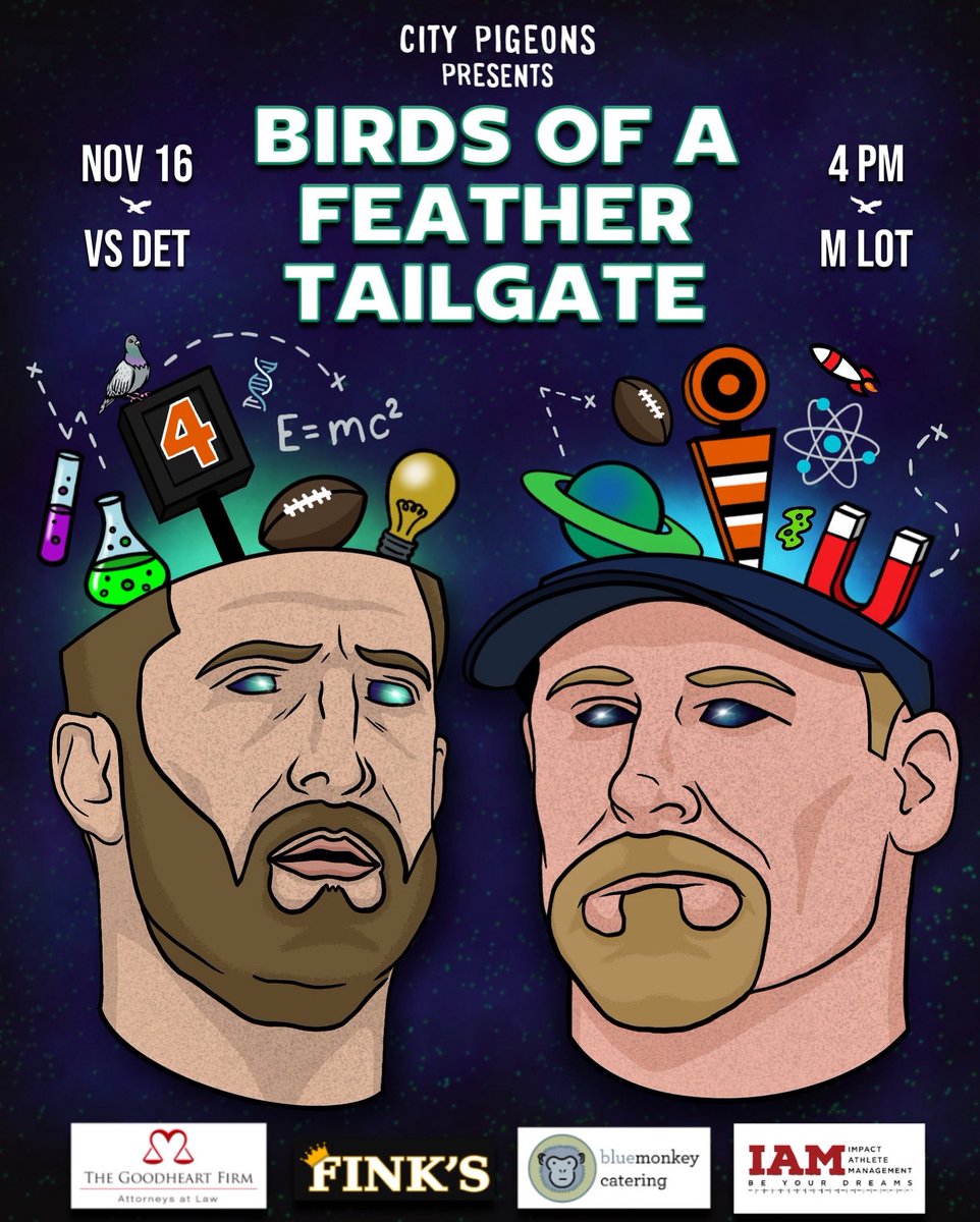 Stop by and see us if you’re headed down to the game today and looking for somewhere to tailgate. Go Birds!