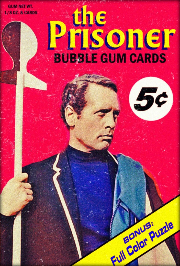 jonyballistic's tweet image. Bubble &amp;amp; cards №6
The Prisoner #1960s