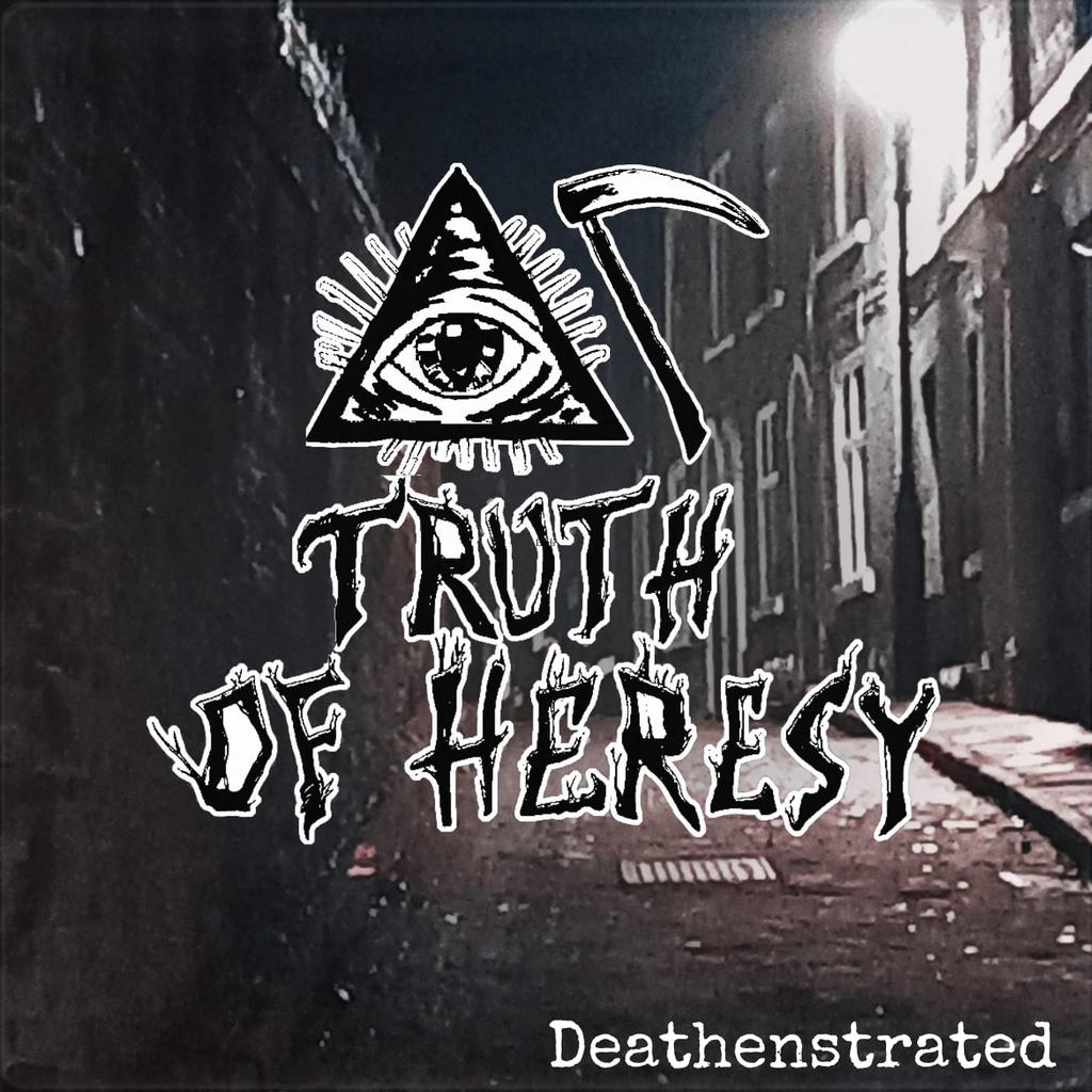 We’ve been working hard in the studio recently, and we’re thrilled to finally reveal what we’ve been crafting…

We’re officially releasing a brand new two-track EP titled DEATHENSTRATED 🤘🔥

Release date coming soon… stay tuned. #truthofheresy #groovemetal #thrashmetal #metal