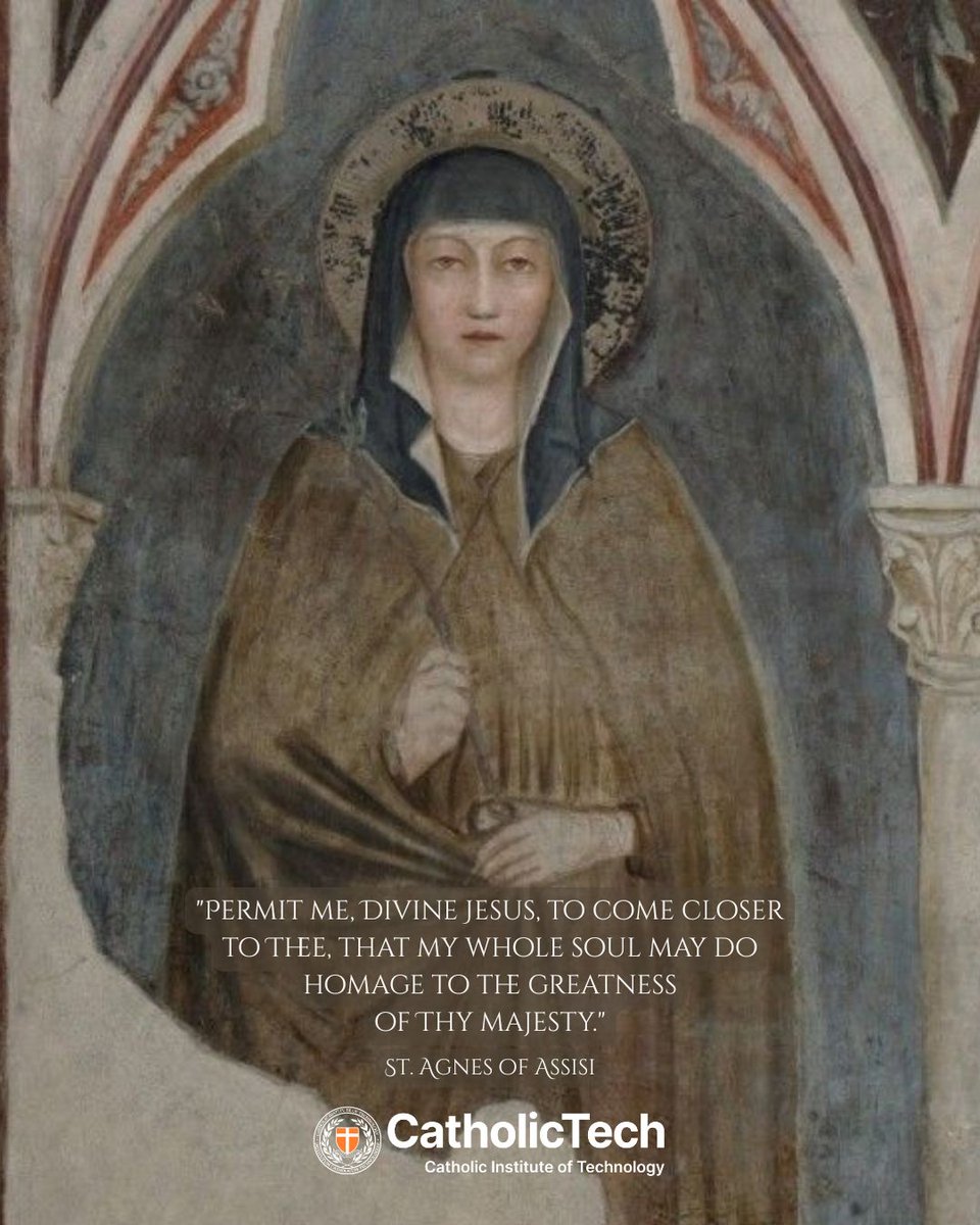 Meet St. Agnes of Assisi

Agnes was the younger sister of St. Clare of Assisi and followed her sister’s call to the Poor Ladies at a young age, embodying a life of deep prayer, penance, and quiet devotion. Known for her unwavering faith and gentle spirit, St. Agnes was so