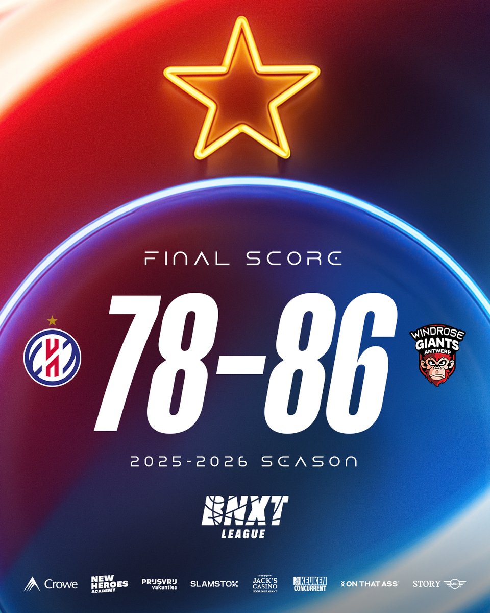 🏀 | 𝐋. Geknokt tot het einde, on to the next:

𝗛𝗘𝗥𝗢𝗘𝗦 𝗗𝗘𝗡 𝗕𝗢𝗦𝗖𝗛 🆚 𝗣𝗥𝗜𝗦𝗠𝗔𝗪𝗢𝗥𝗫 𝗕𝗔𝗟
21.11.25 – 20.00 uur – Maaspoort Den Bosch

𝗪𝗘 𝗡𝗘𝗘𝗗 𝗬𝗢𝗨ⵑ 🎟️ Tickets → heroes.eventgoose.com/events/ykpm0OW…

#heroesdenbosch #BNXTLeague #DBOvsANT