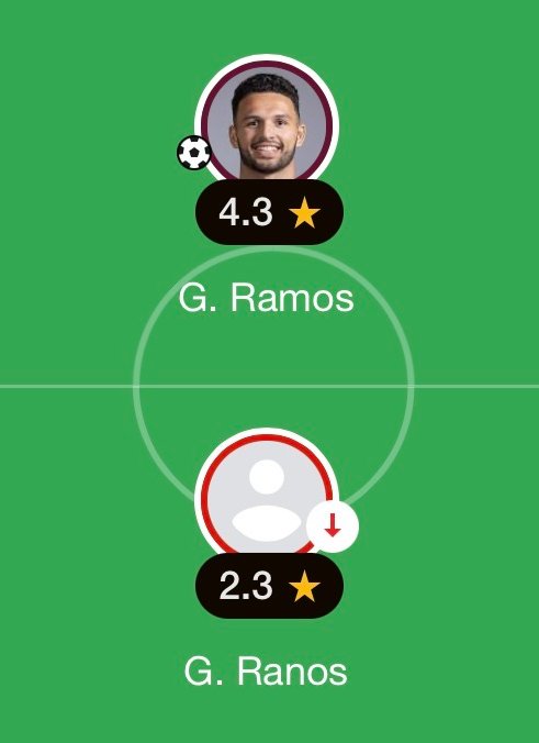 TrollFootball's tweet photo. Armenia has a cheap duplicate version of G. Ramos https://t.co/twBkJ4Wlo3