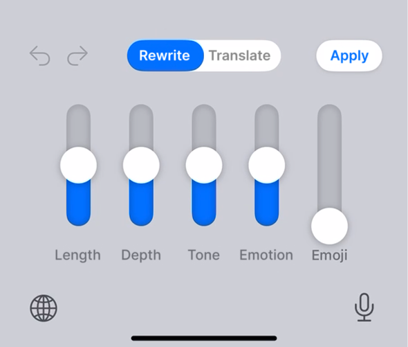 OrsenShen's tweet photo. UI glow-up for @KeycoBoard💡
1️⃣ First concept
2️⃣ Getting closer — added one more slider.
3️⃣ Current version — a compact Rewrite Console above the keyboard.
Slowly turning a rough idea into something I’d actually want to use.
#buildinpublic #iOS #indieDev #UXdesign #AIkeyboard https://t.co/F4xdUvGdQr