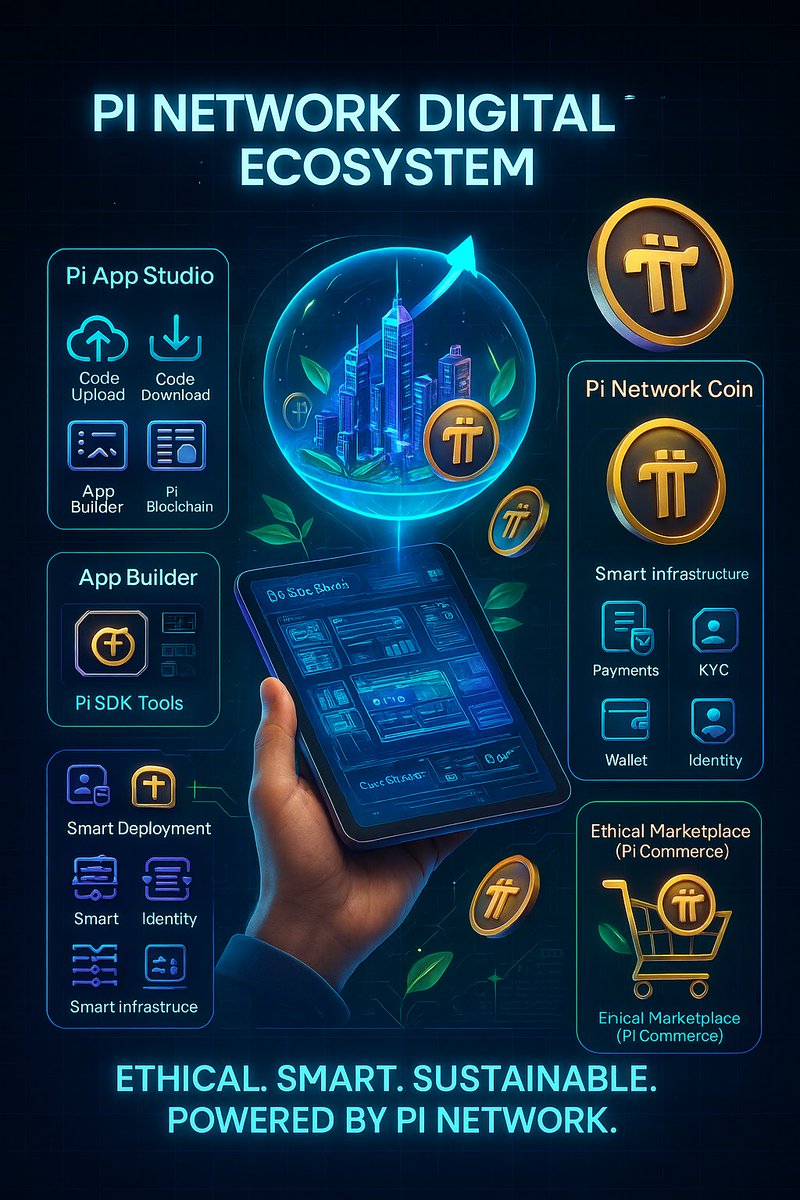 drnicolas_'s tweet photo. 🔥 Pi Network Digital Ecosystem is the Future! 🌍✨
From Pi App Studio to Smart Infrastructure, the entire ecosystem is built for ethical, smart, and sustainable innovation. 🚀📱

💠 Build apps
💠 Deploy instantly
💠 Explore ethical marketplaces
💠 Experience next-gen Web3

Join the movement powered by Pi Network! ⚡🟡

👉 Follow us on Facebook for more updates:  https://t.co/jKpxDFDrGa

🚀💜🔁🔥
