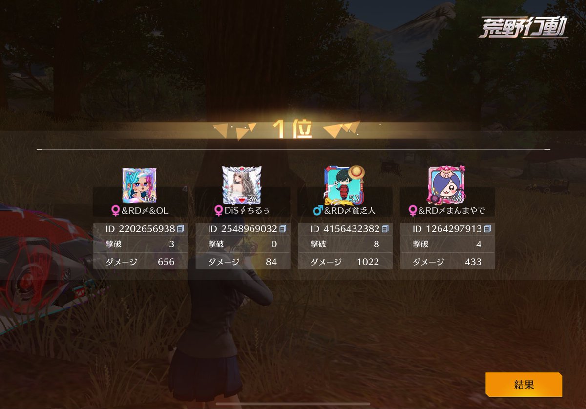 .
きゅうきょごるたい🥇
なにもしなくて勝たせて
もらいました...💣