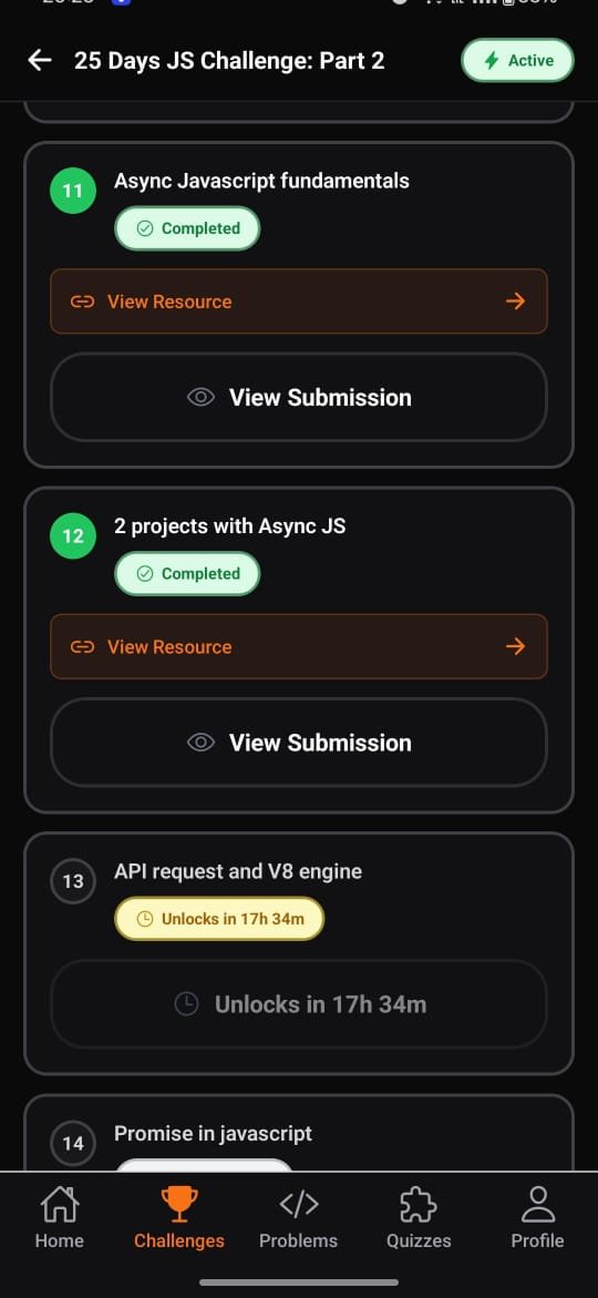 TKapri31767's tweet image. Day 12 of #25DaysJSChallenge -part2

@Hiteshdotcom 
@ChaiCodeHQ