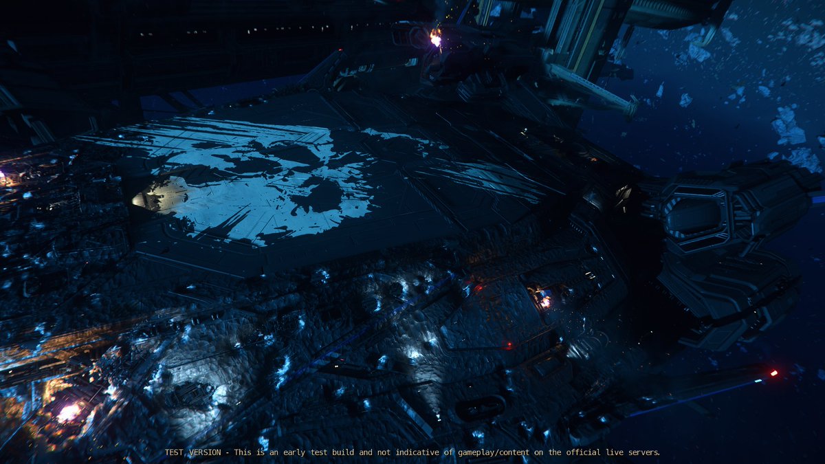 emilys_game's tweet image. New Polaris skin (/s) - gives it that battle-hardened, ‘I’m not worth anything now’ look… and I kinda love it. 😌🔥
#StarCitizen #Polaris #StarCitizenCommunity #EmilysGame